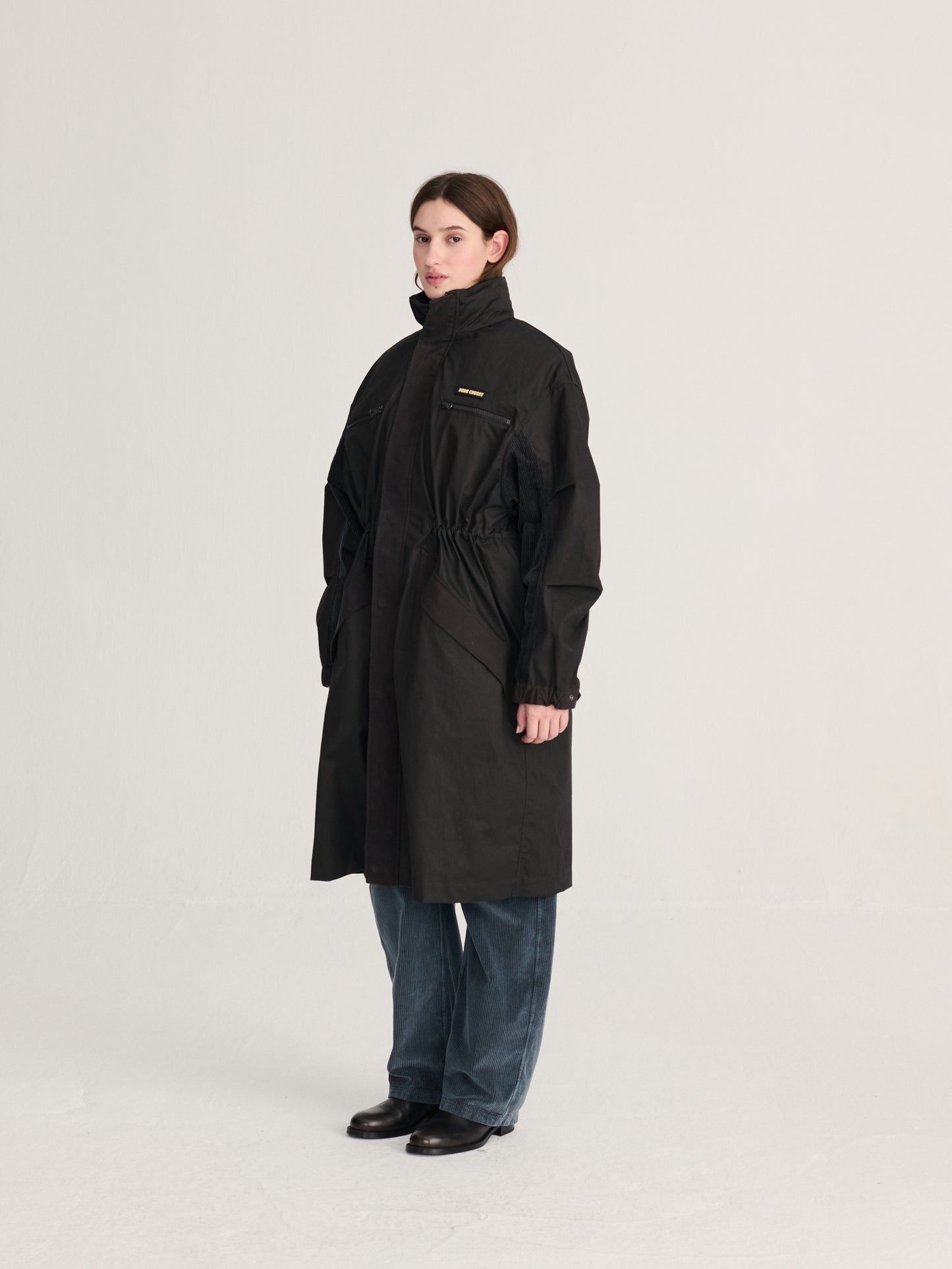 Parka de algodón encerado