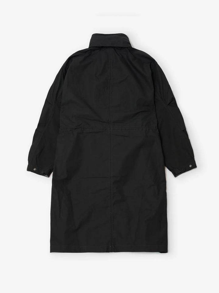 Waxed cotton parka