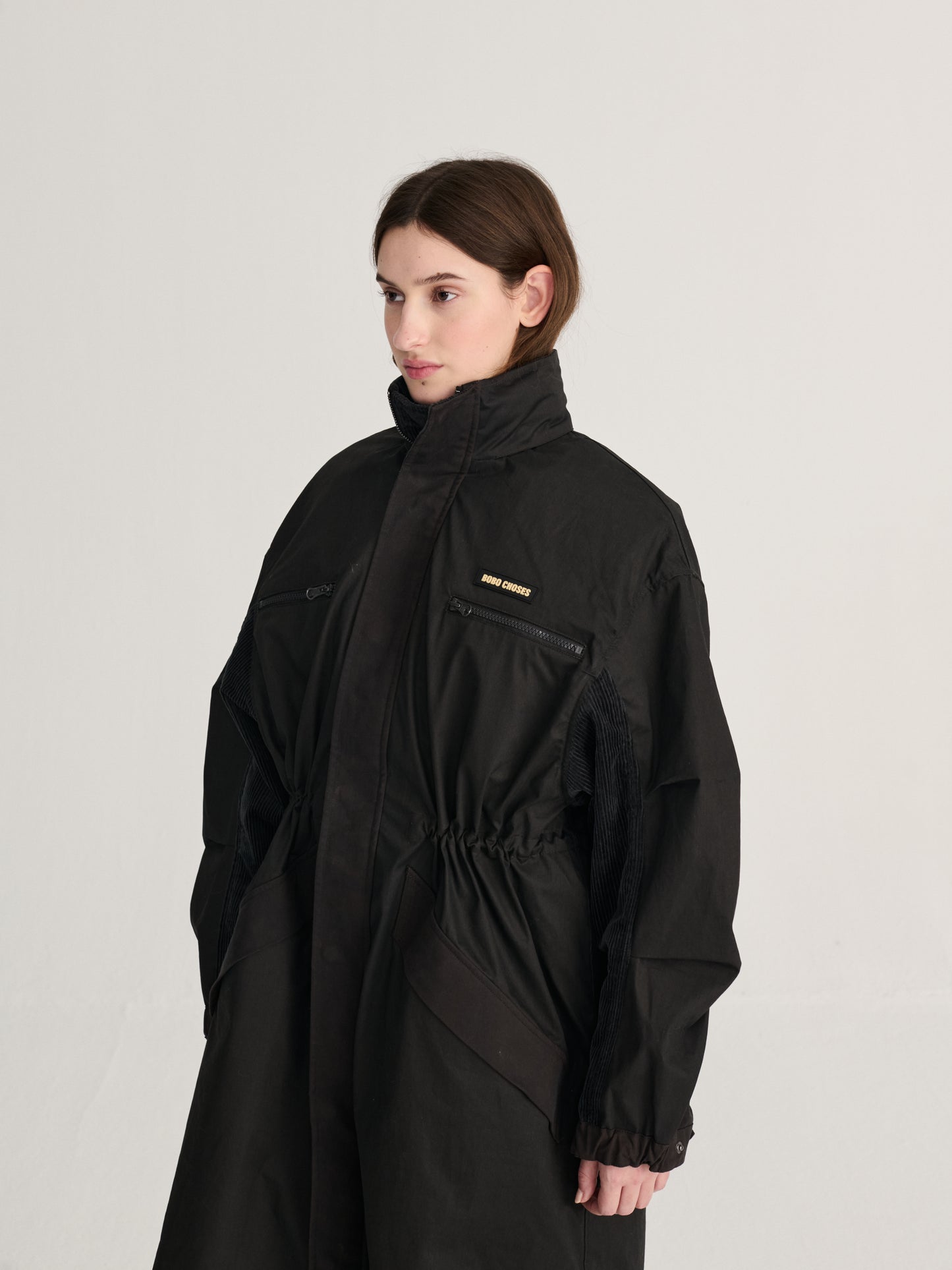 Parka de algodón encerado