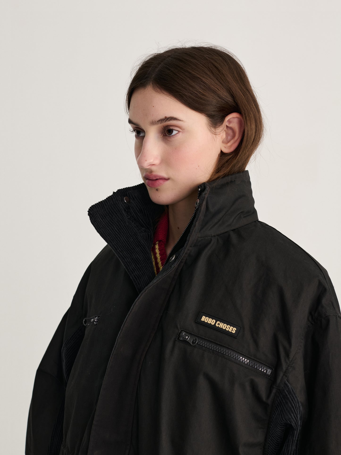 Parka de algodón encerado