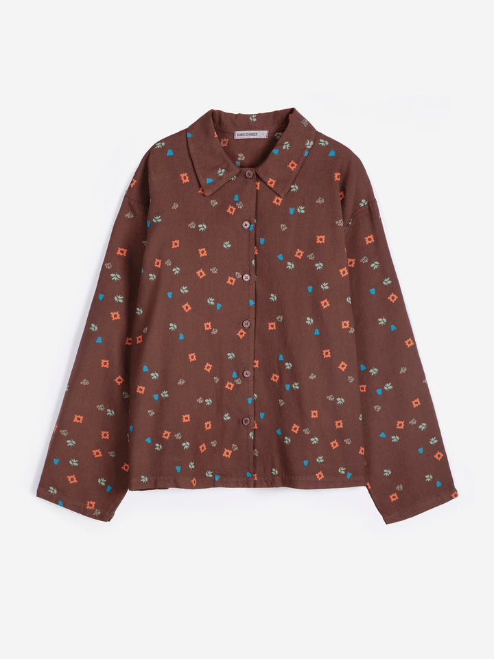 Ensemble de pyjama en flanelle fluide all-over Blossom