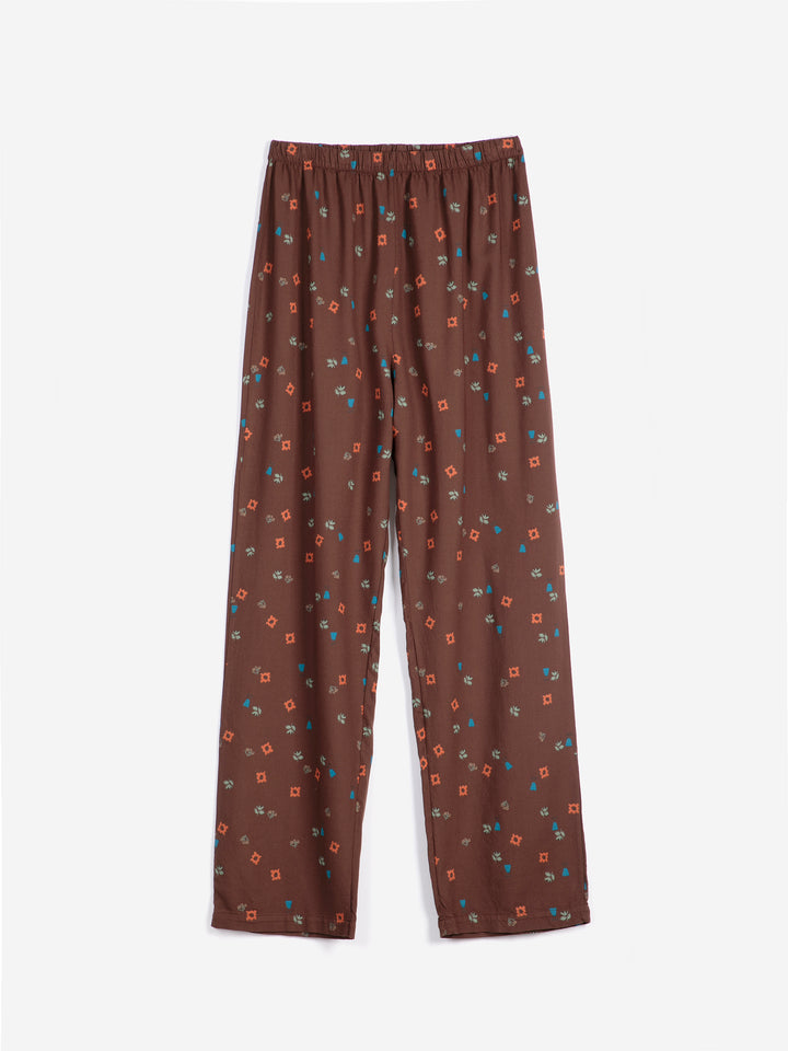 Ensemble de pyjama en flanelle fluide all-over Blossom
