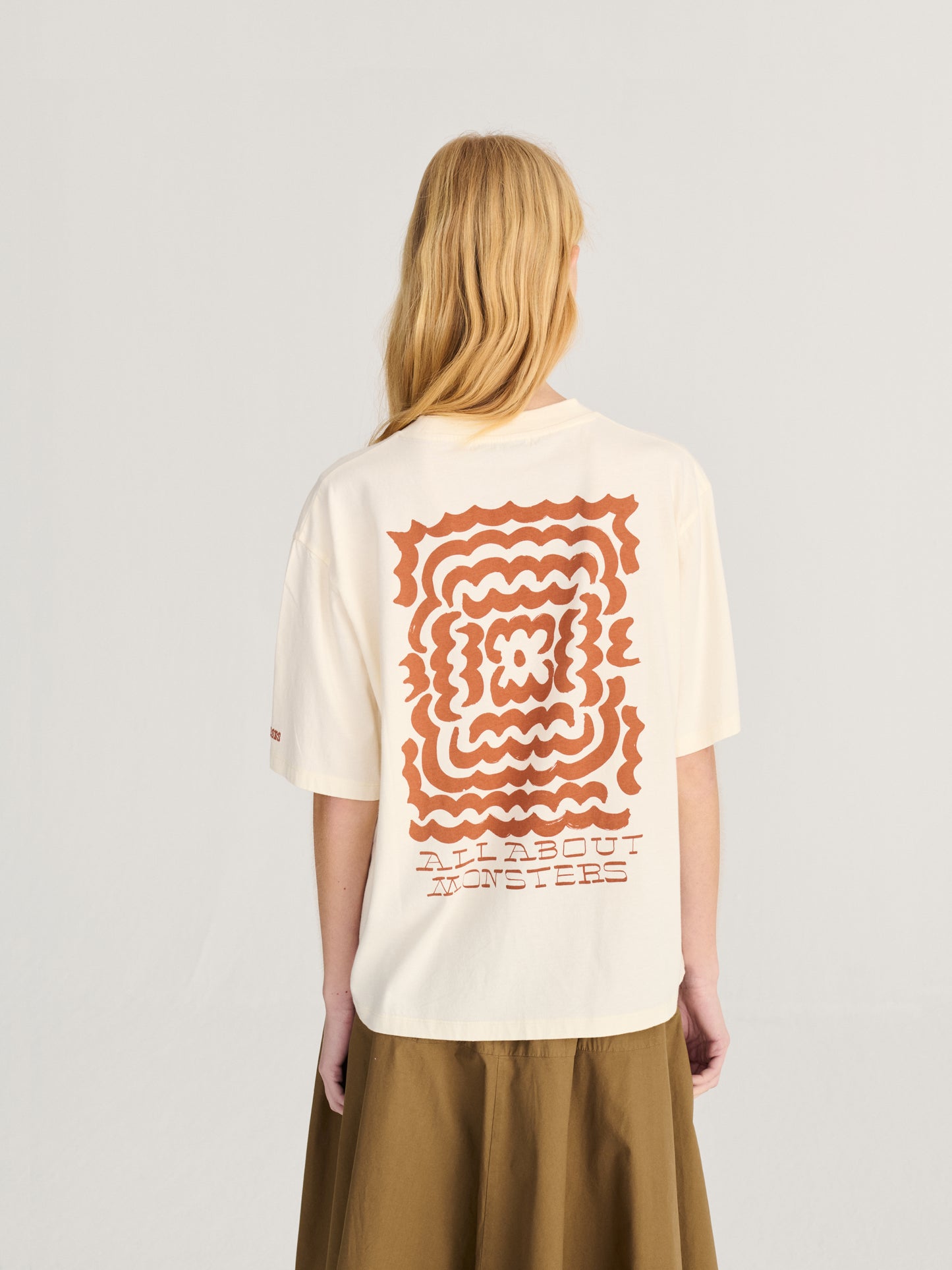 T-Shirt Relaxed Fit Dark Flower