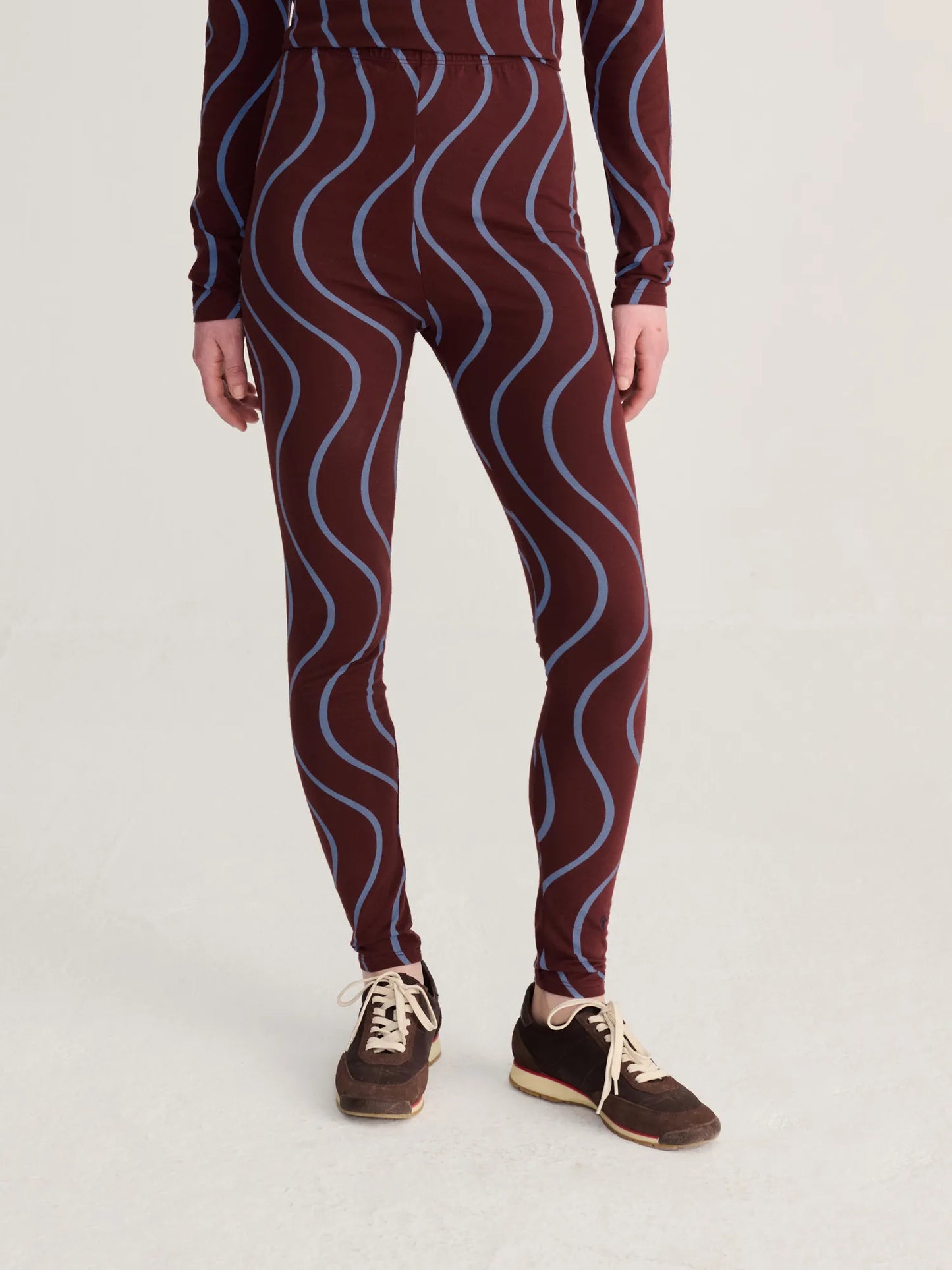Leggins Psicodelic Stripes Allover