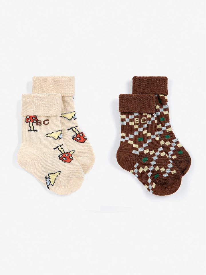Mush Monster Duo socks pack