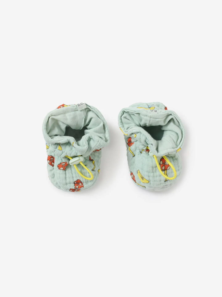 Mush Monster Duo all over baby booties