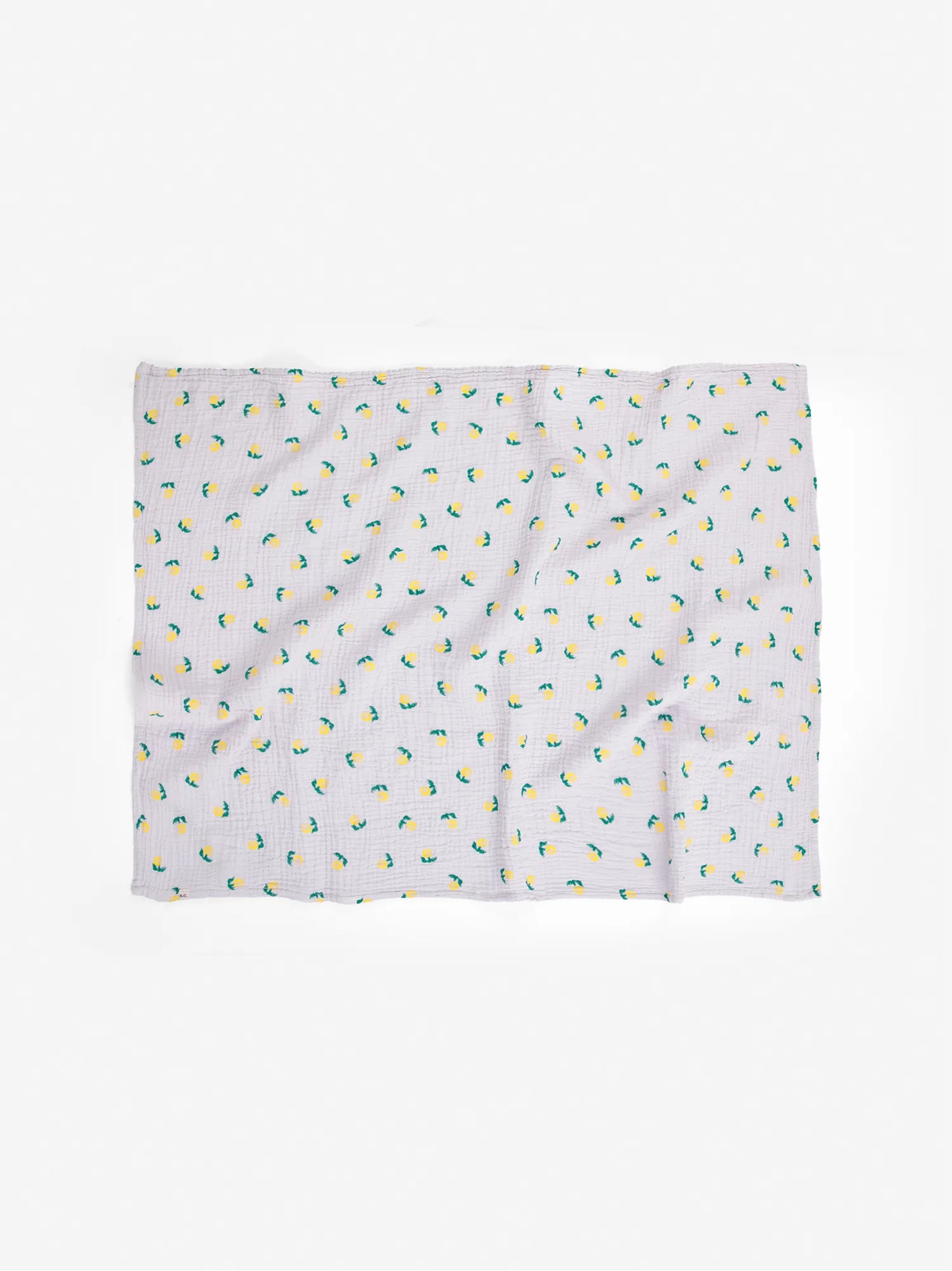 Stamp Bloom all over muslin cloth