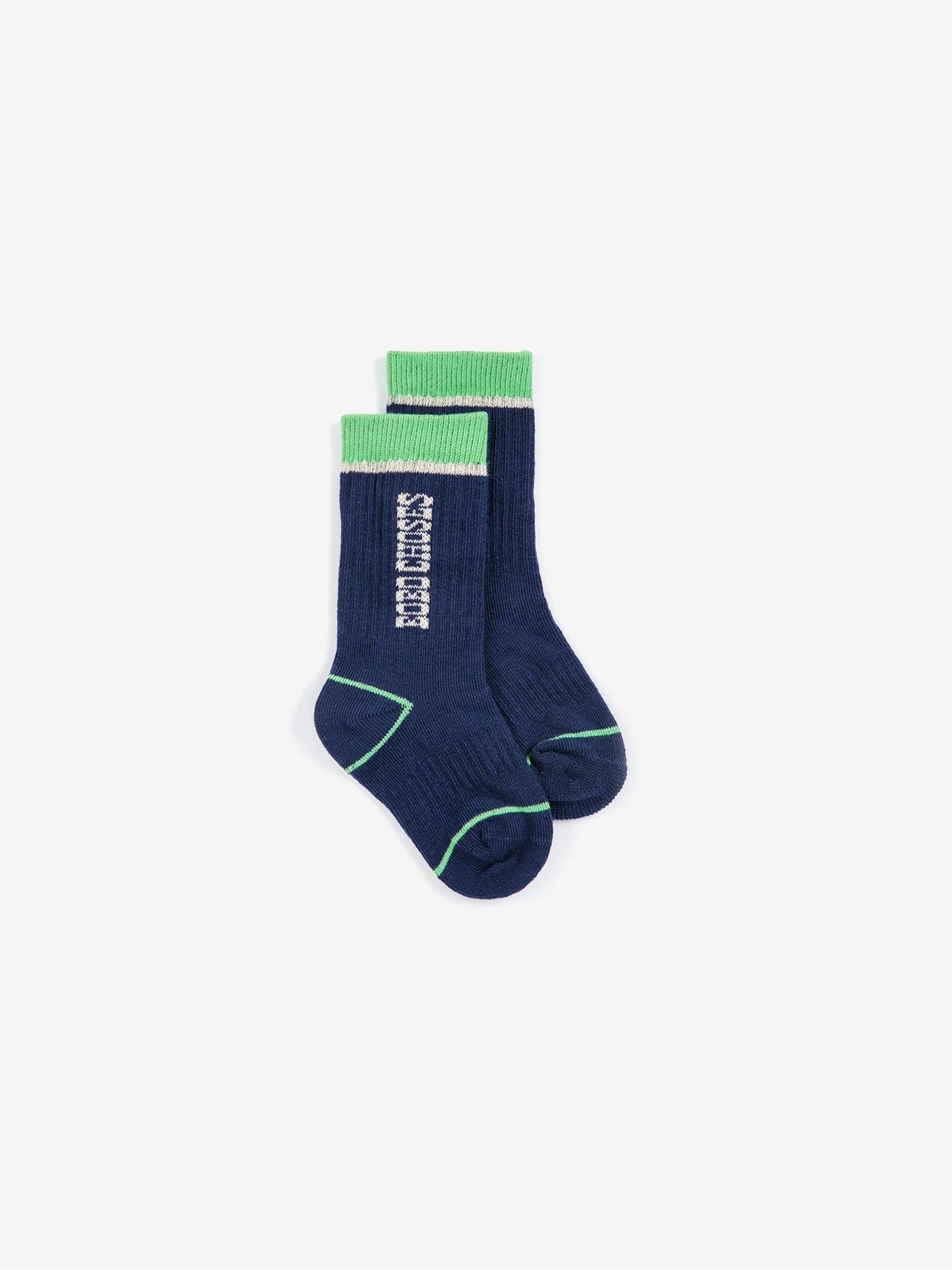 Chaussettes hautes bleues Bobo Choses