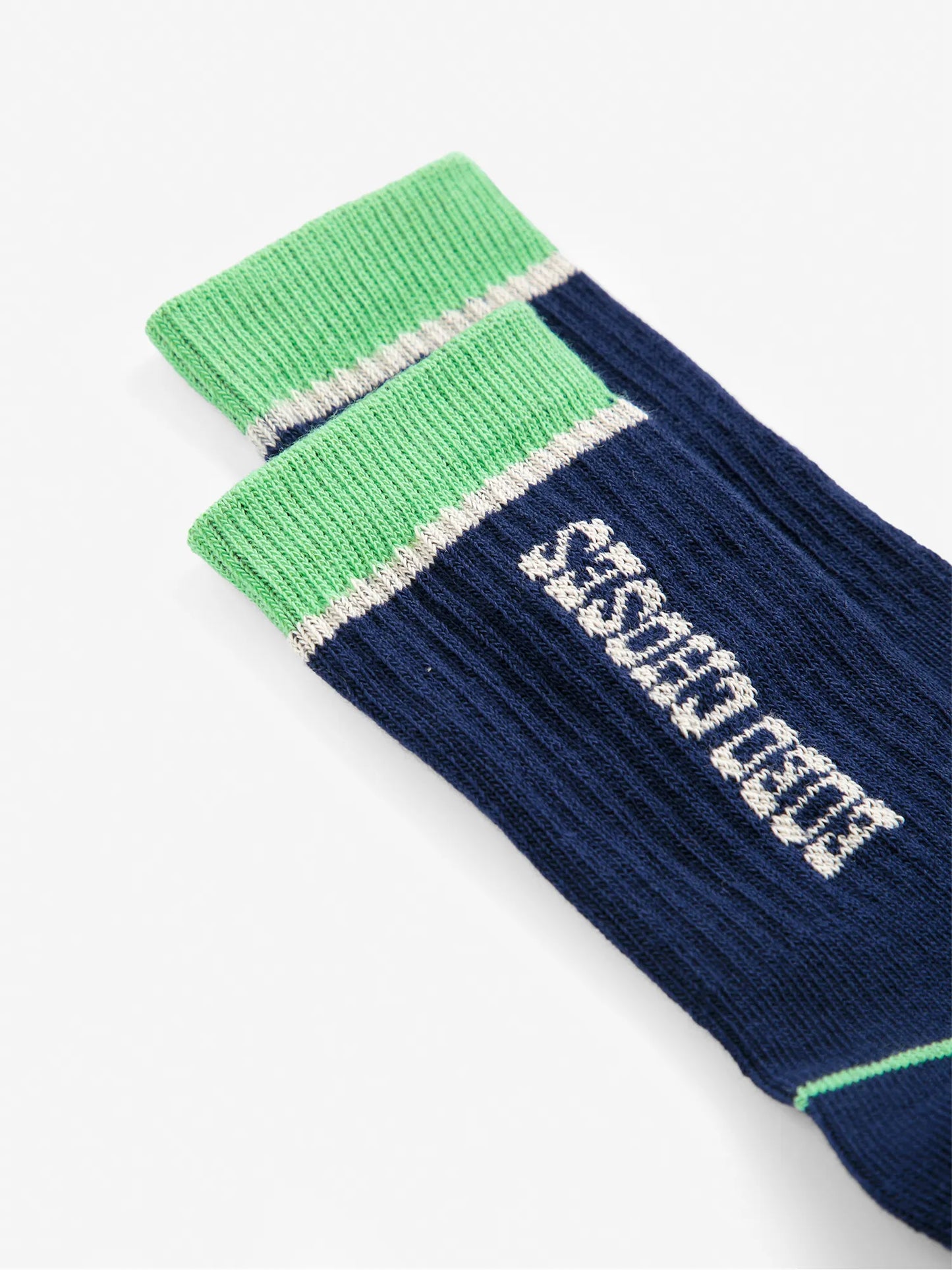 Chaussettes hautes bleues Bobo Choses