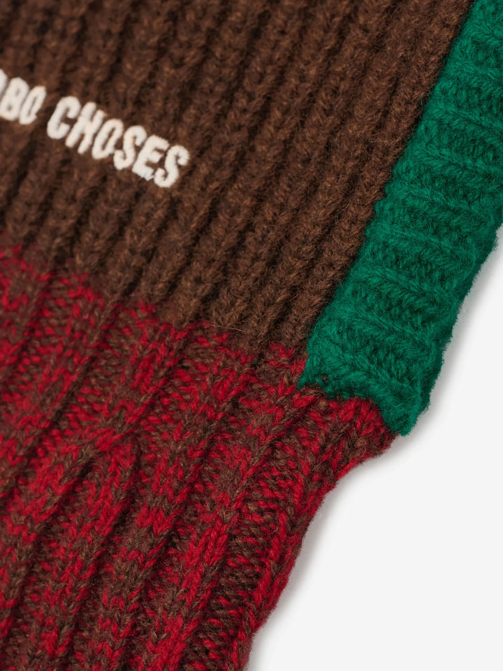 Bobo Choses knitted balaclava