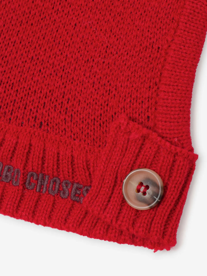Blossom knitted balaclava
