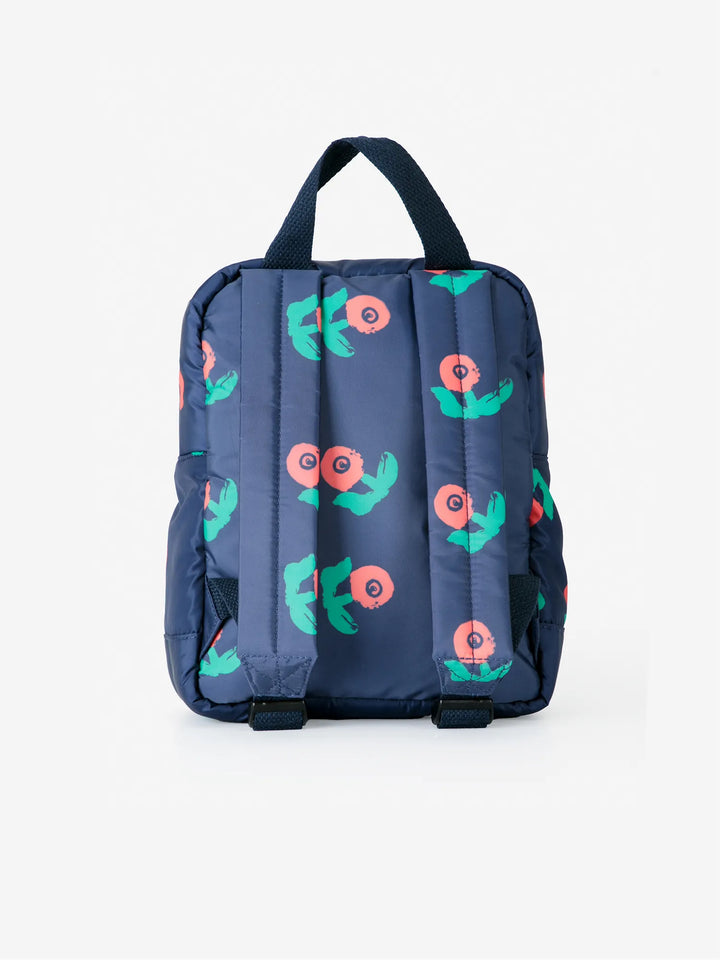 Stamp bloom all over backpack