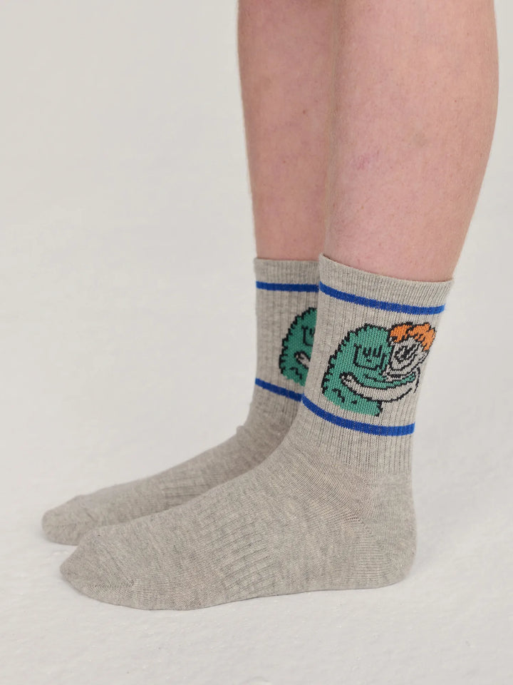 Hug Hairy Monster short socks