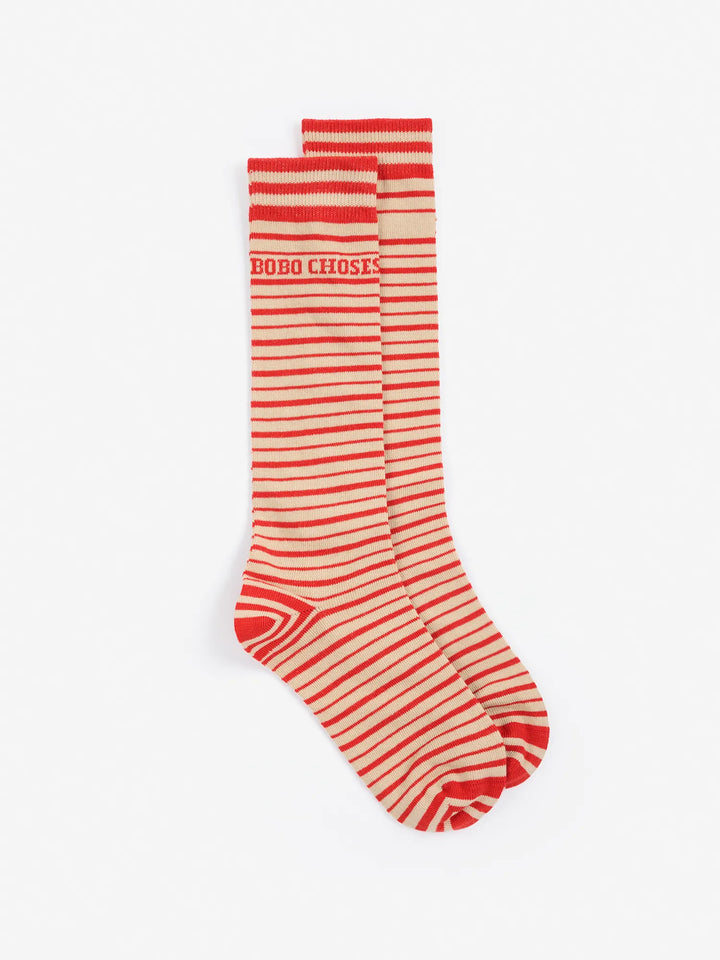 Bobo Choses stripes extra long socks