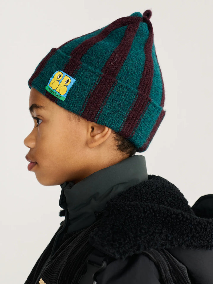 Booo Bo Choses tag knitted beanie