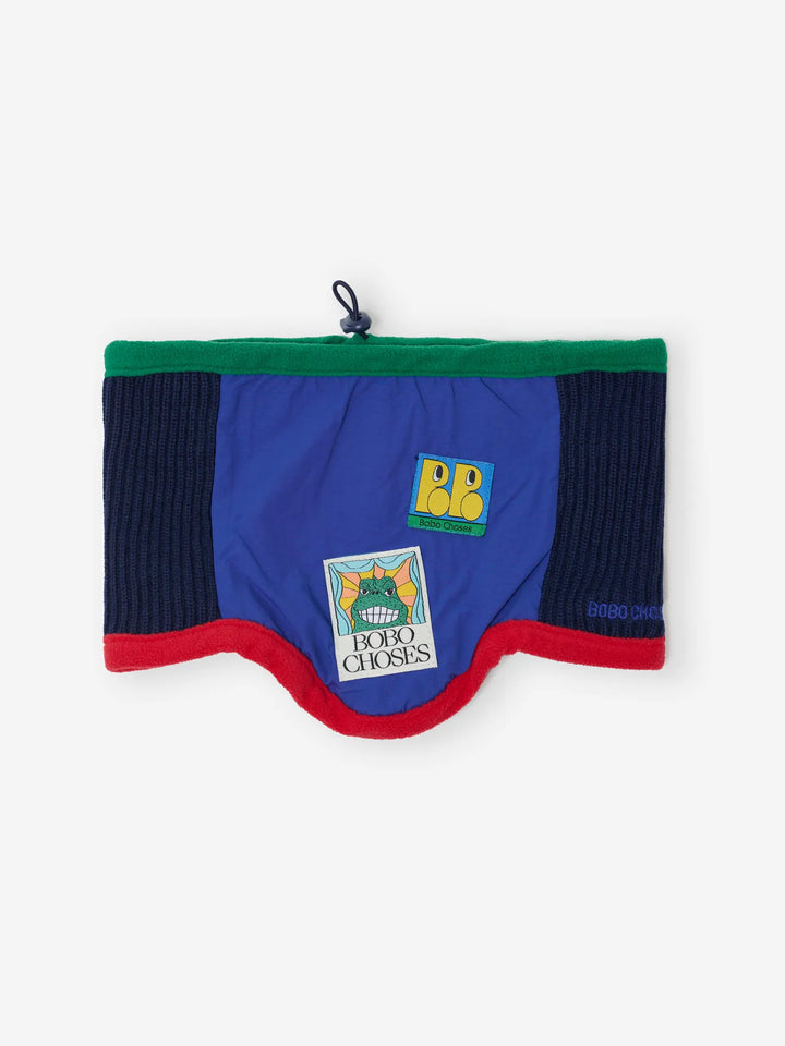 Bobo Choses color block neck warmer