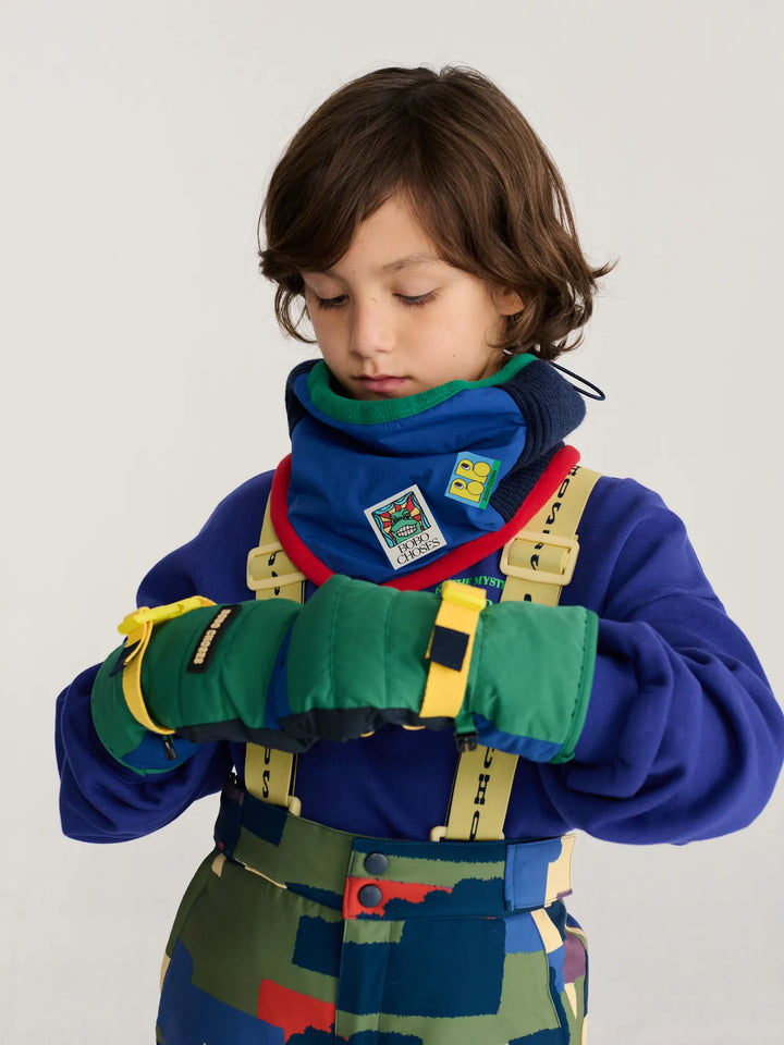 Bobo Choses color block neck warmer