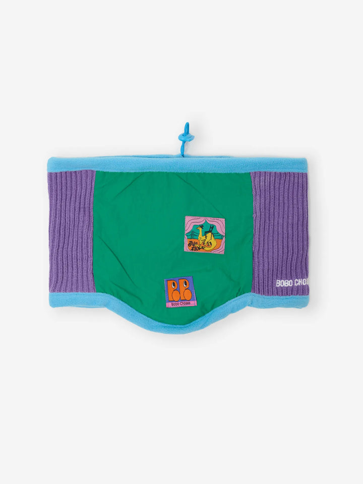 Bobo Choses color block neck warmer