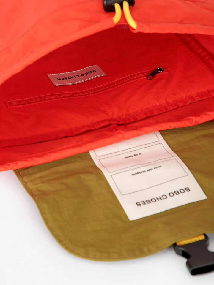 Beast Tag color block backpack