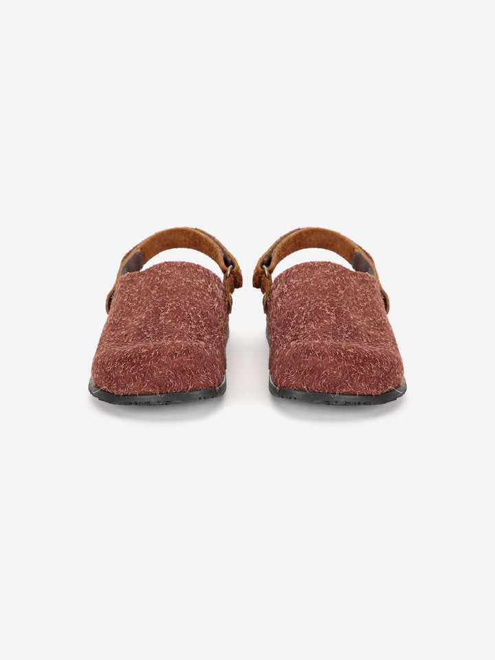Clogs aus Fellleder Garden