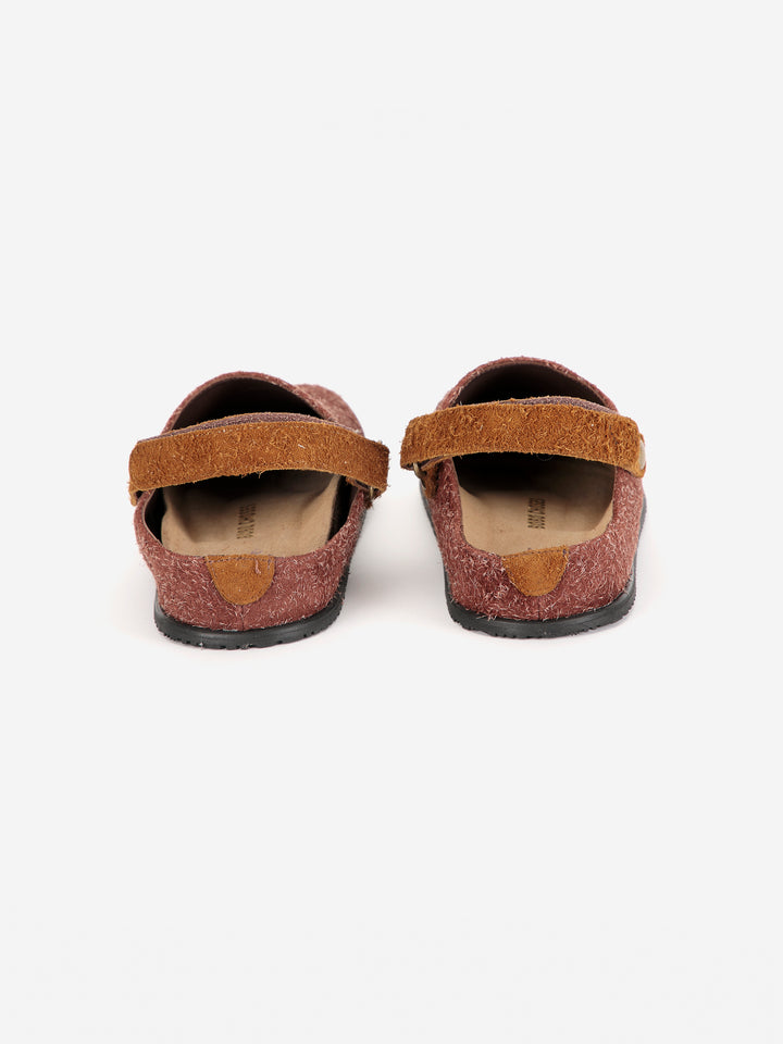 Clogs aus Fellleder Garden