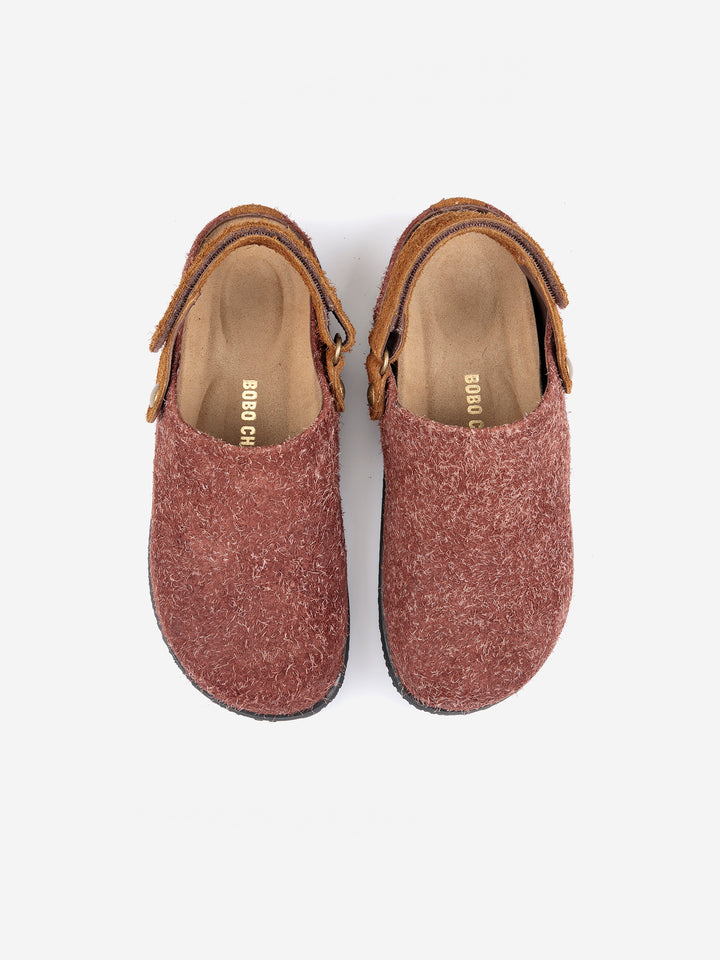 Clogs aus Fellleder Garden