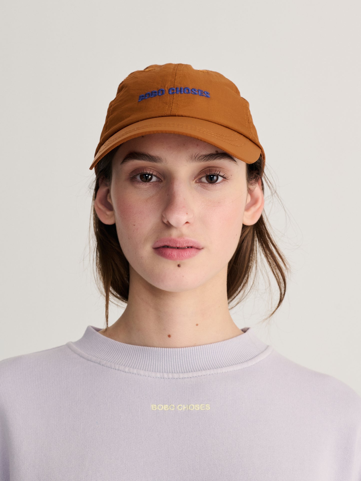 Color block technical cap