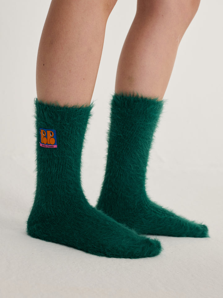 Flauschige Socken Booo bo Choses Tag