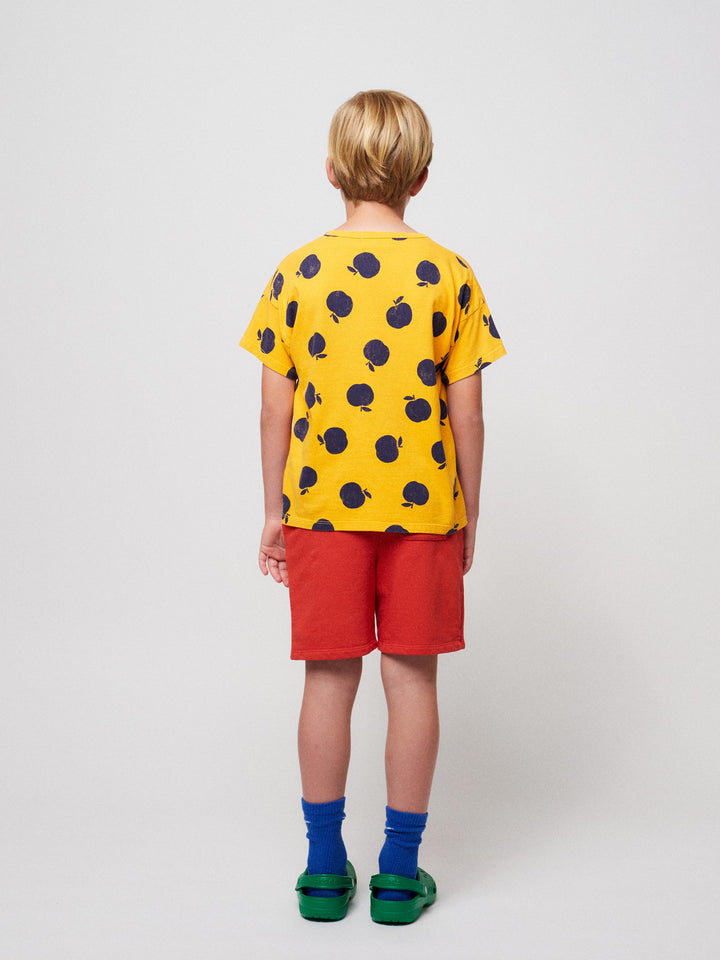 Poma red bermuda shorts