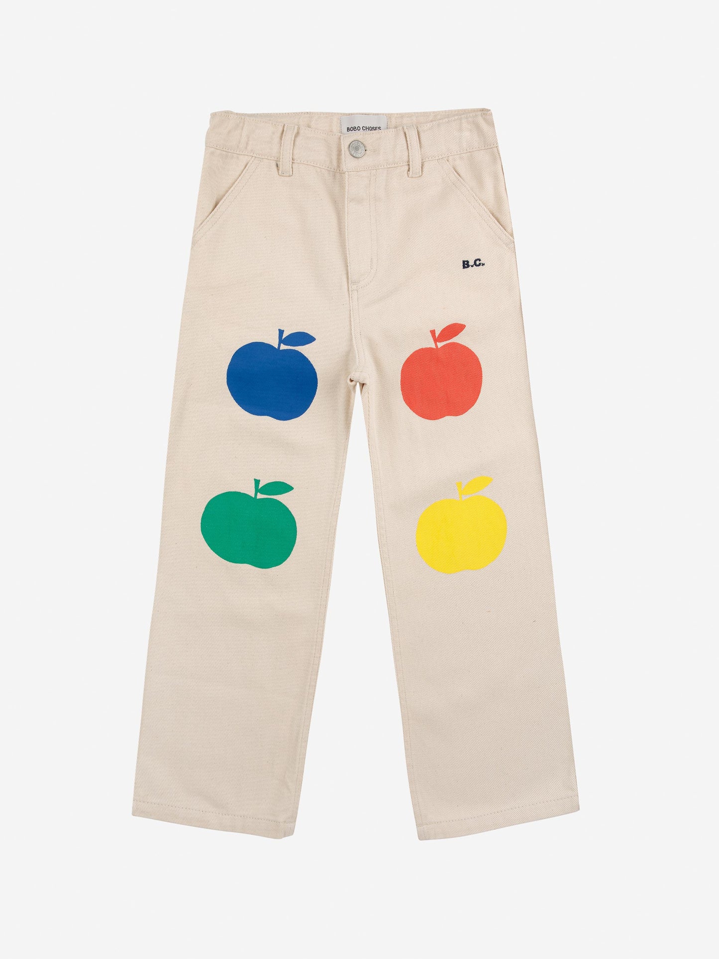 Poma Mehrfarbige Jeanshose