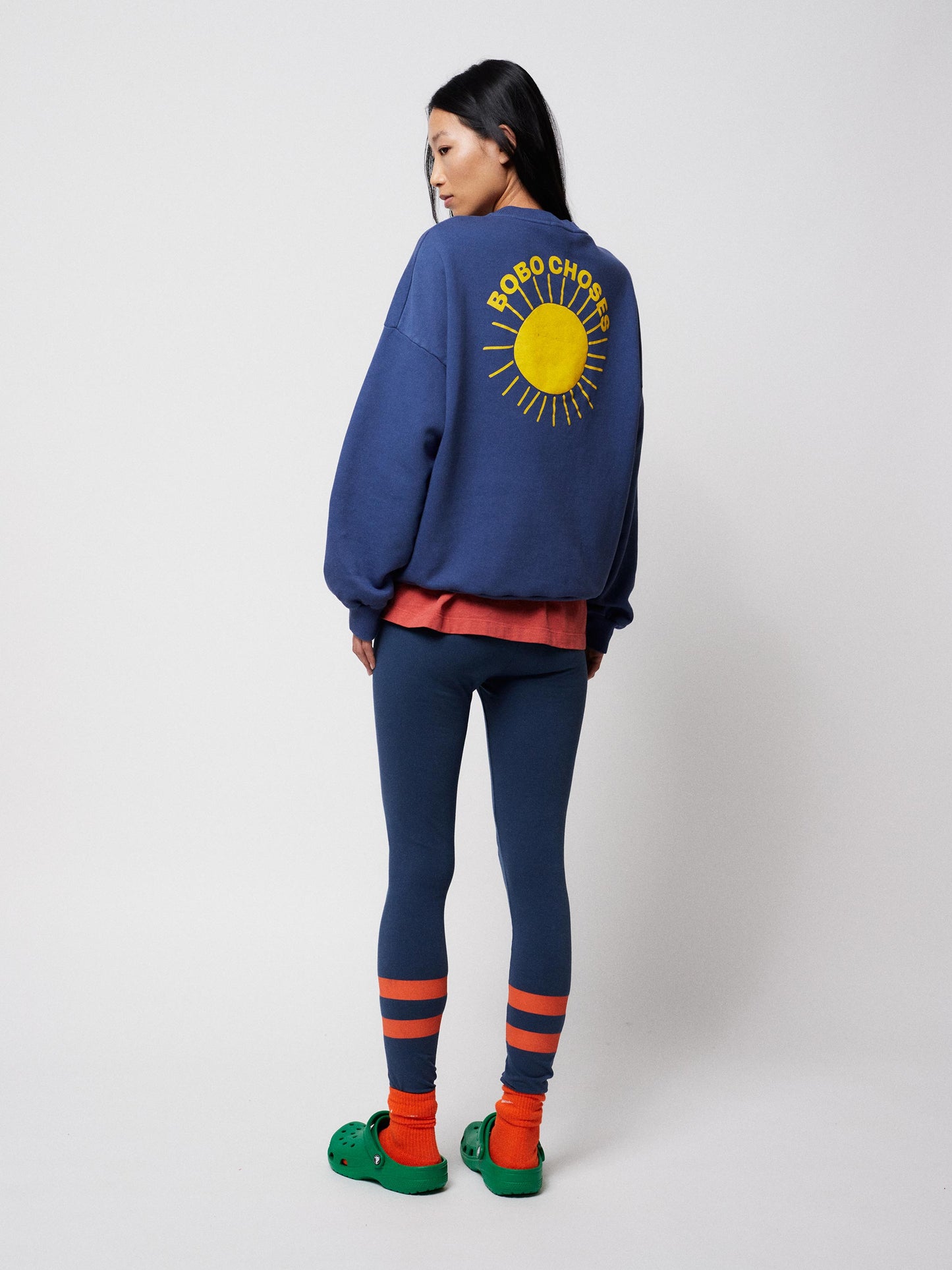 Gestreifte Leggings