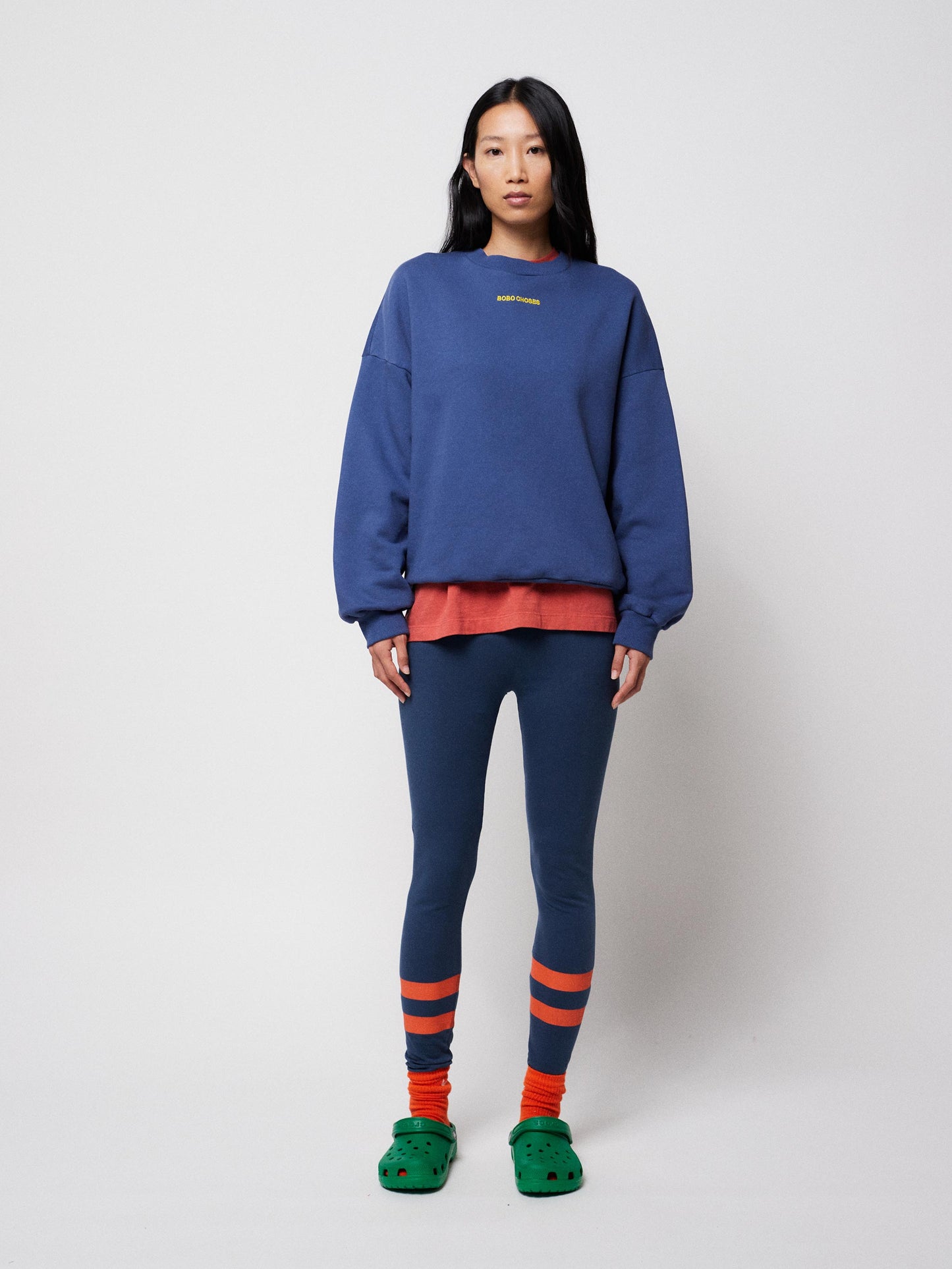 Gestreifte Leggings