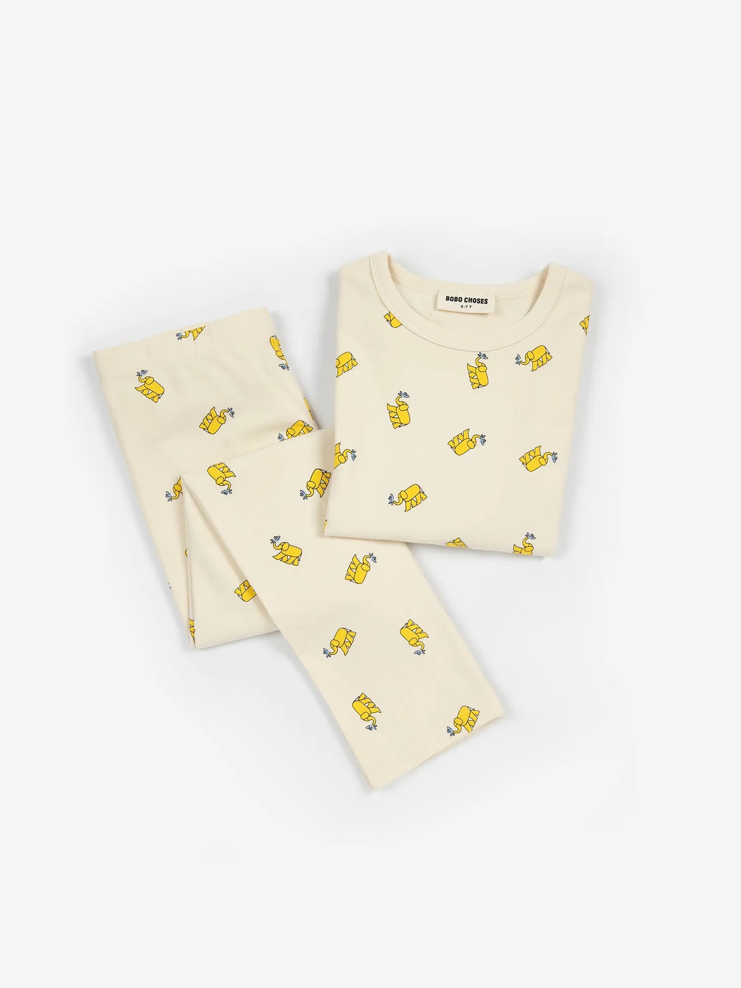 Ensemble d'intérieur Yellow Elephant all-over
