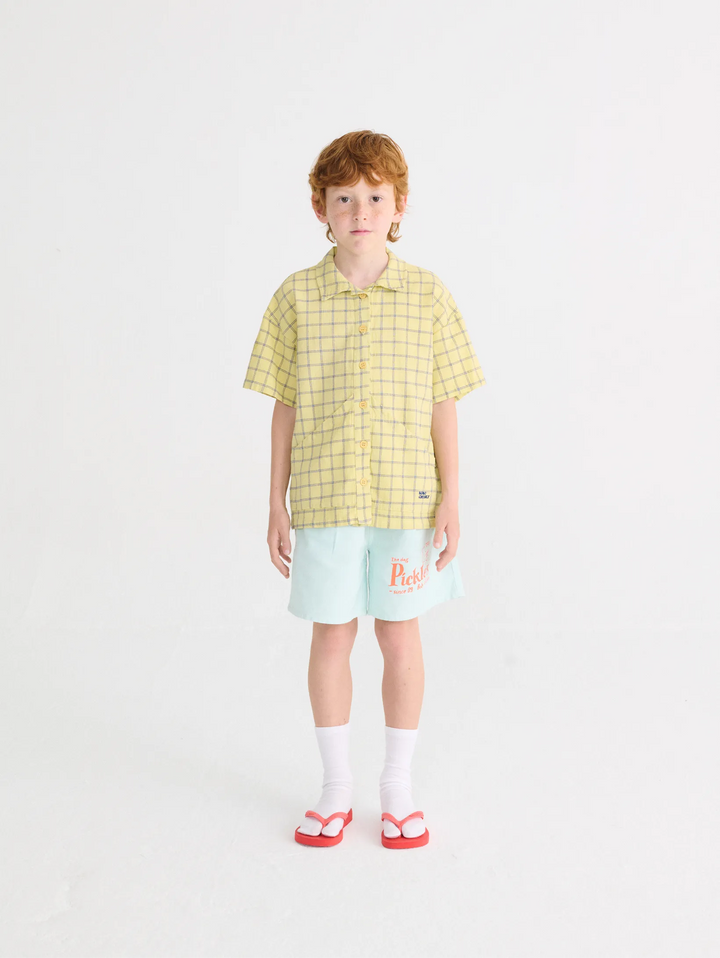 Pickles The Dog woven bermuda shorts