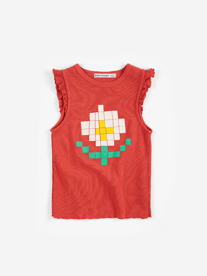 Pixel Daisy 러플 탑