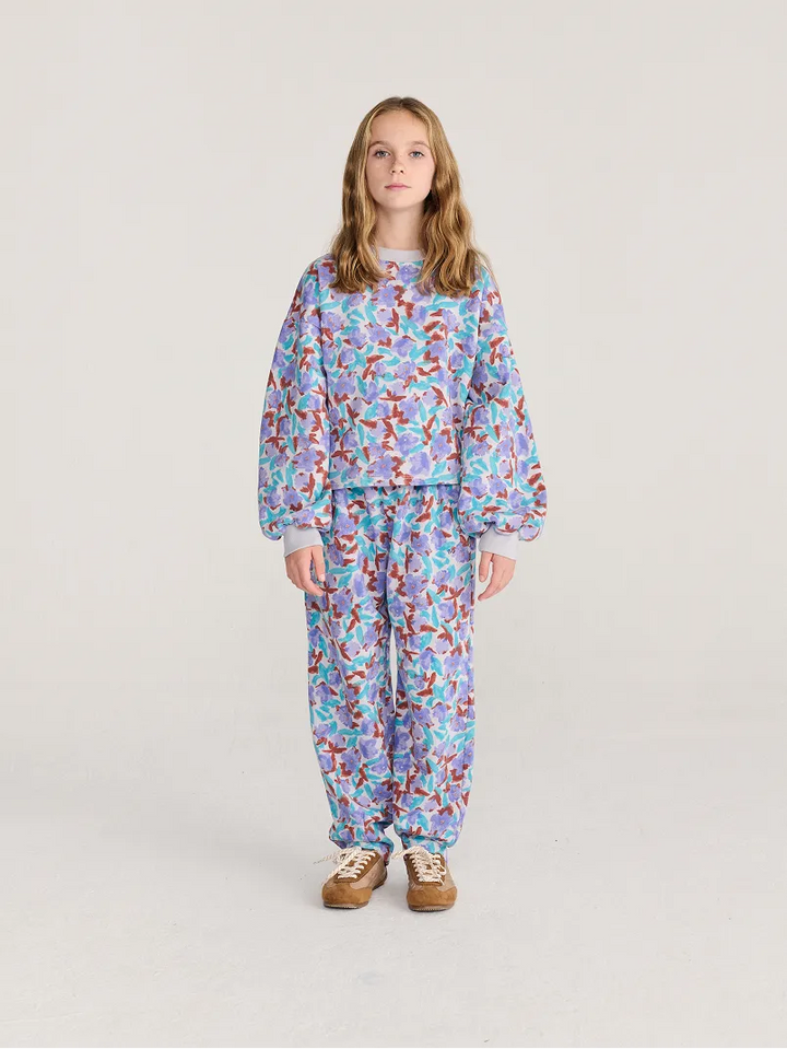 Watercolor all over cocoon jogging pants