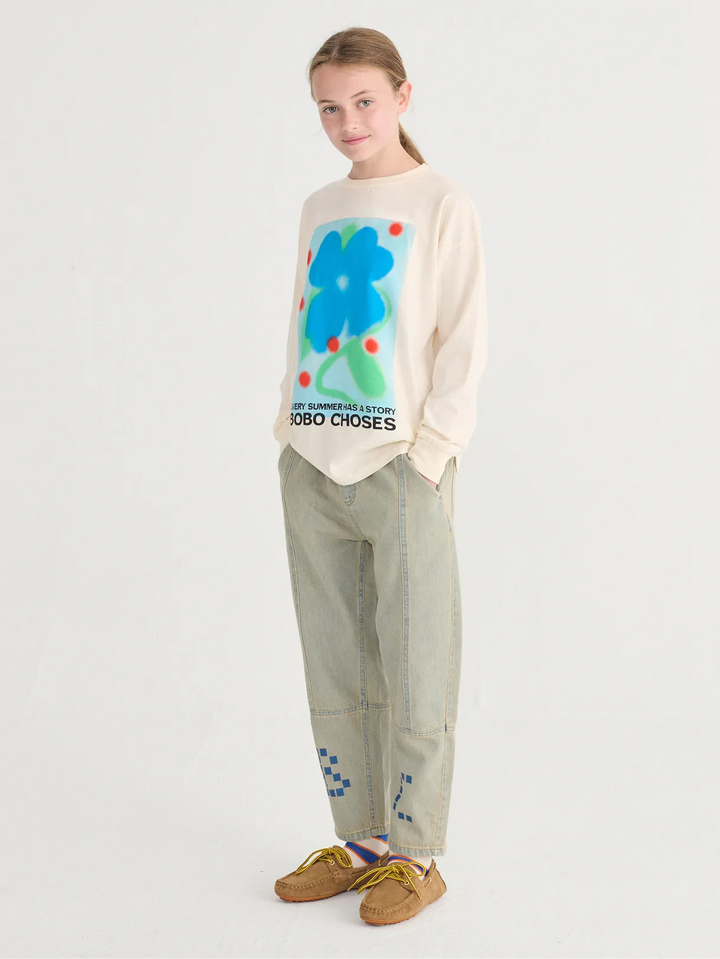 Pantalons denim Square Bobo Choses