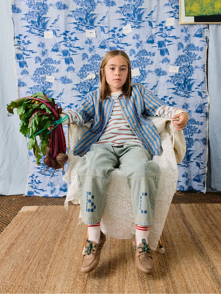 Pantalons denim Square Bobo Choses