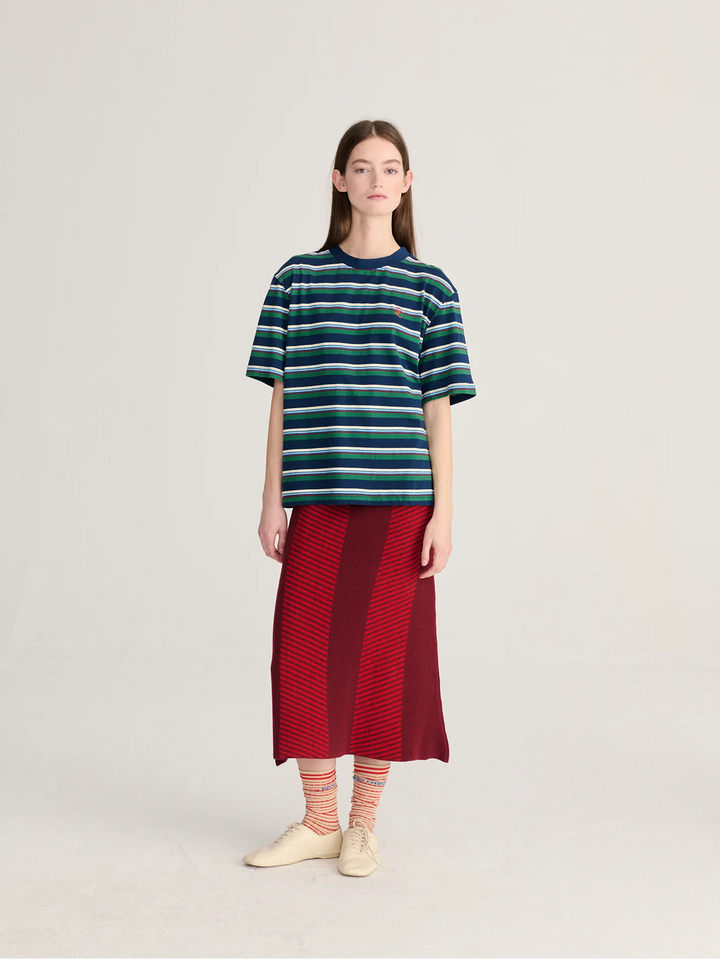 Jacquard knitted skirt